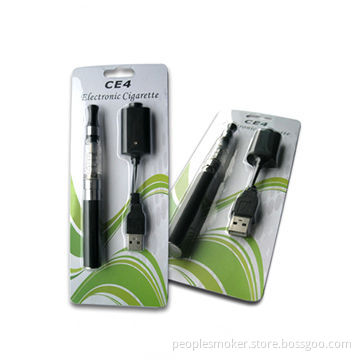 E Cigarettes with Ego Batteries, CE4 Clearomizer and Blister Pack